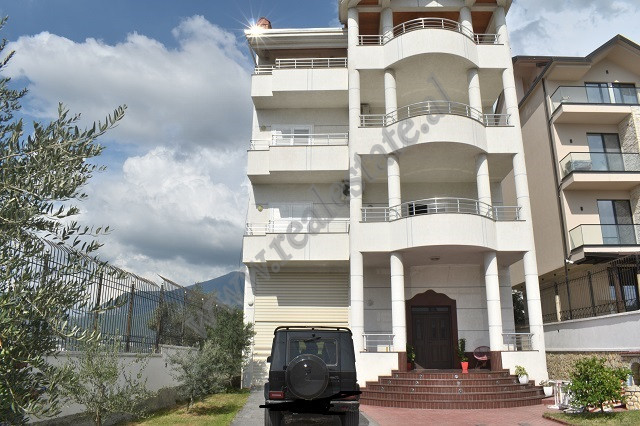 4-storey villa for rent on Pjeter Budi street in Tirana.
It is located in a quiet area of the city 